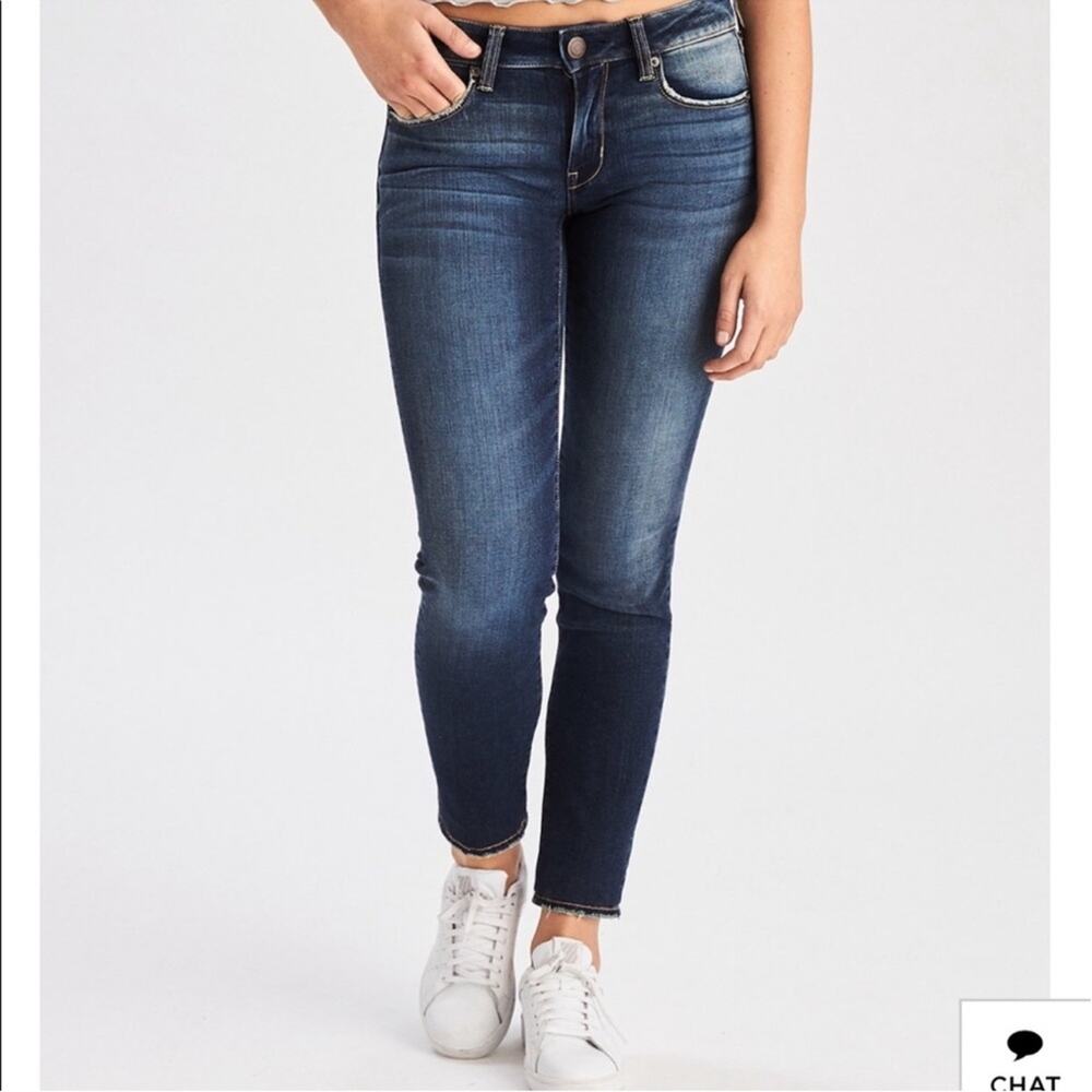 American Eagle Dark and Stormy Skinny Jeans